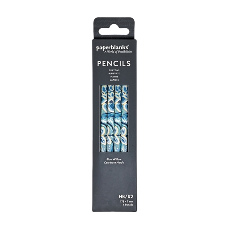 Blue Willow (Celebrate Hanfu) Pencil (4 Pack)/Product Detail/Stationery