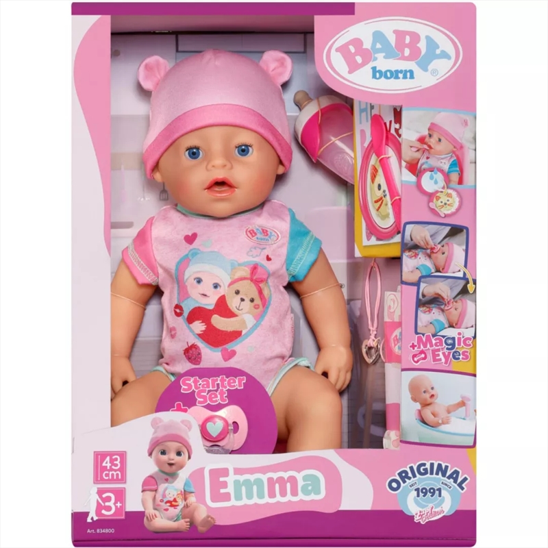 BABY born Emma 43cm Girl (Magic Girl Refresh)/Product Detail/Toys