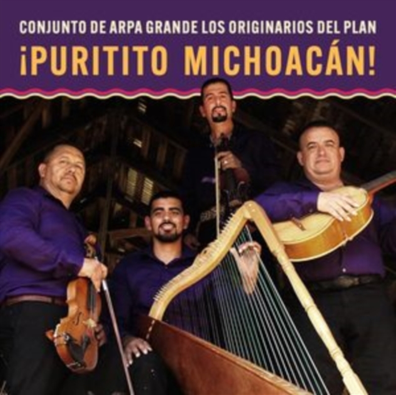 Puritito Michoacan: Conjunto De Arpa Grande/Product Detail/World