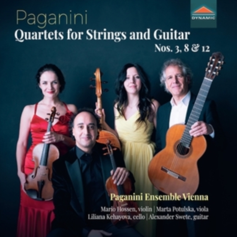 Nicolo Paganini: Qrts For Strsand Guitar Nos. 3 Op/Product Detail/Classical