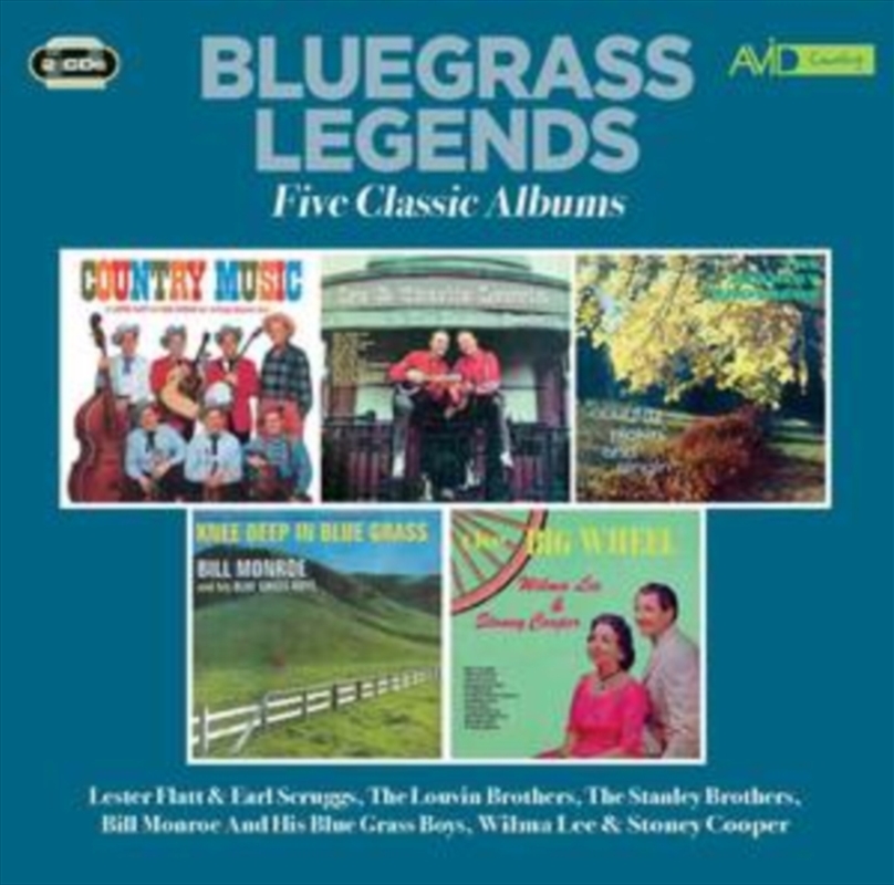 Bluegrass Legends: Five Classic Albums/Product Detail/Country
