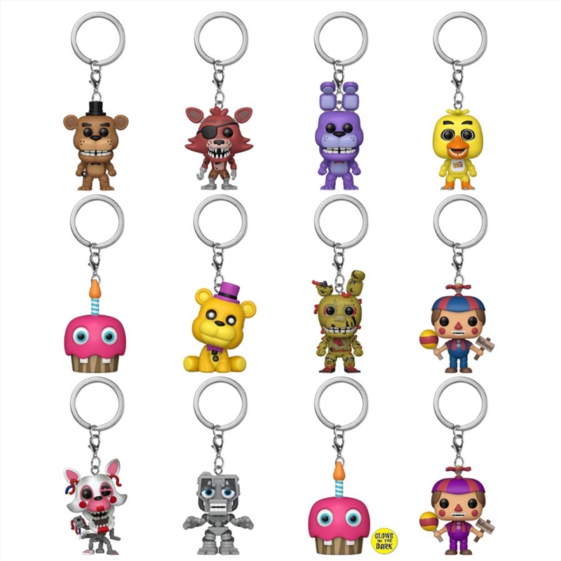 Five Nights At Freddy's: Help Wanted 2 - Pop! Keychain (SENT AT RANDOM)/Product Detail/Pop Vinyl Keychains