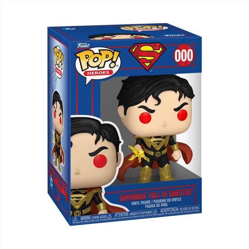 DC: Shield Through the Ages - Superman (Fall of Sinestro) Pop! Vinyl/Product Detail/Standard Pop Vinyl