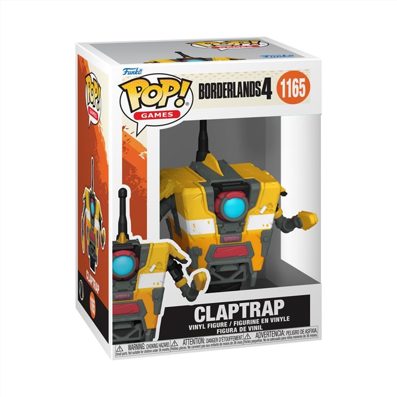 Borderlands 4 - Claptrap Pop! Vinyl/Product Detail/Standard Pop Vinyl