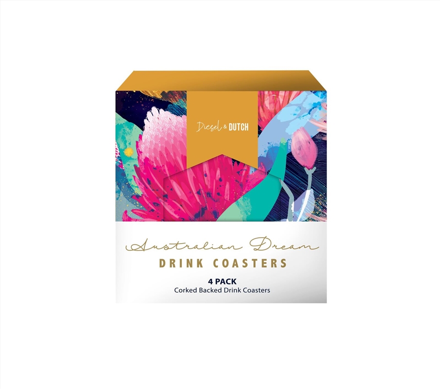 Australian Dream Drink Coaster Set 4/Product Detail/Drinkware
