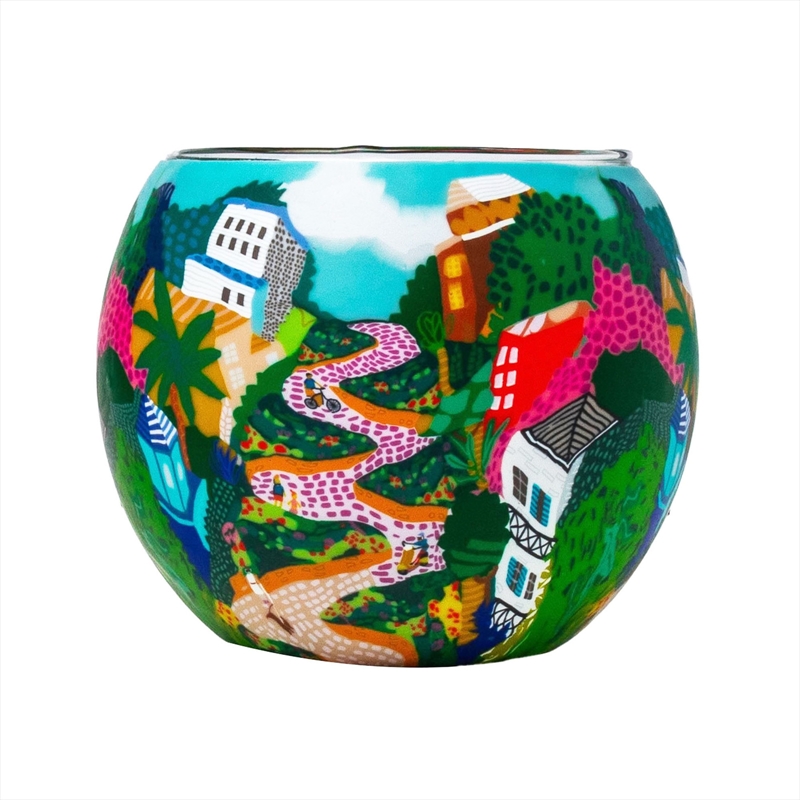 Lombard Street Glass Tealight Candle Holder/Product Detail/Candles