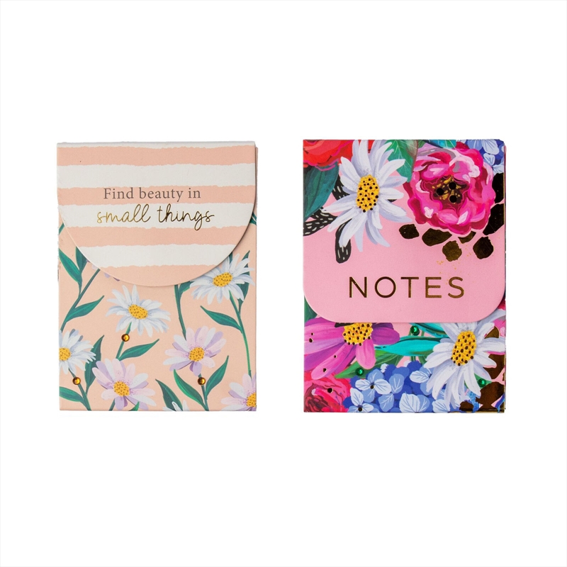 Wildflowers Magnetic Pocket Notepad  (ONE SENT AT RANDOM)/Product Detail/Stationery