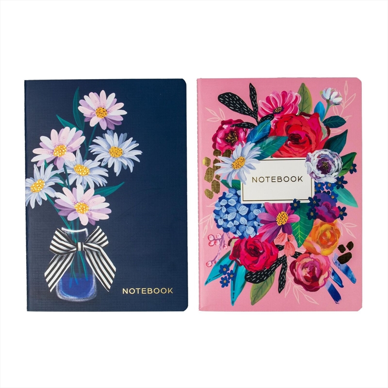 Wildflowers Notebook 2pk -  (SENT AT RANDOM)/Product Detail/Notebooks & Journals