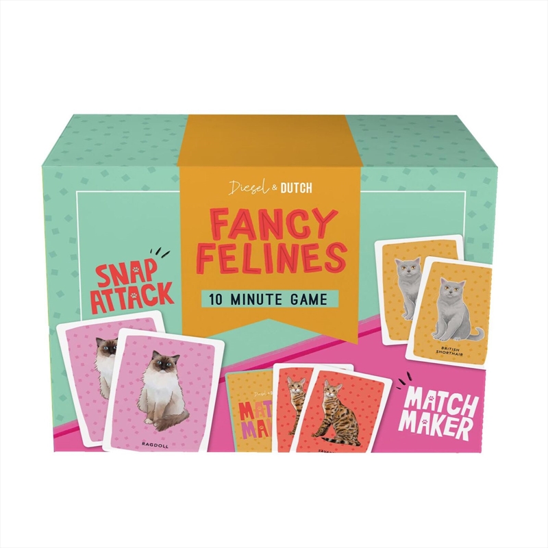 Fancy Felines 10 Minute Games Set/Product Detail/Card Games