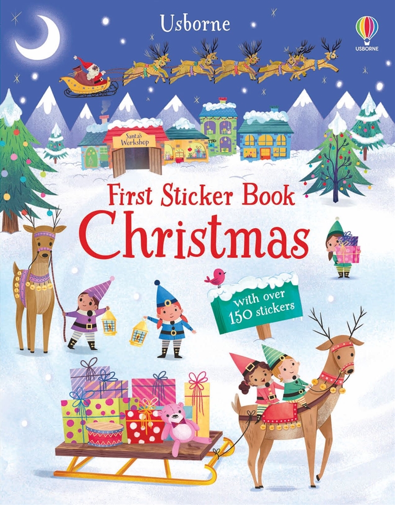 First Sticker Book Christmas/Product Detail/Kids Activity Books