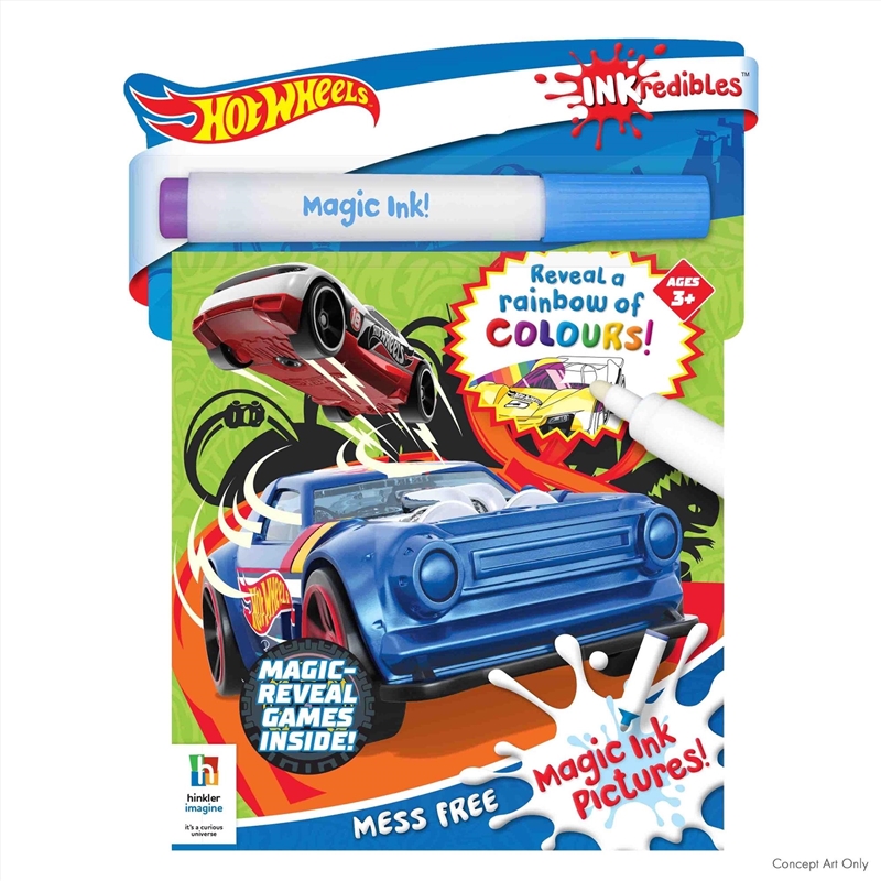 Inkredibles Magic Ink Hot Wheels/Product Detail/Kids Activity Books