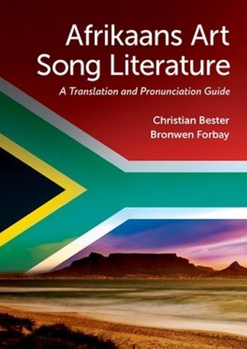 Afrikaans Art Song Literature : A Translation And Pronunciation Guide/Product Detail/Media