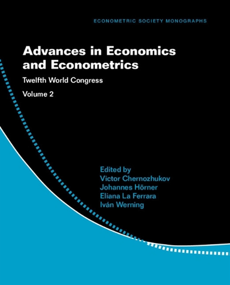 Advances In Economics And Econometrics: Volume 2 : Twelfth World Congress/Product Detail/Business Leadership & Management