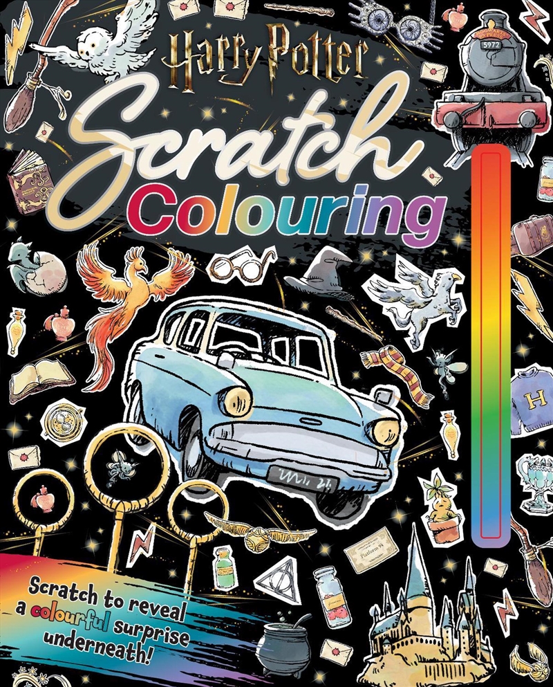 Harry Potter: Scratch Colouring/Product Detail/Kids Activity Books