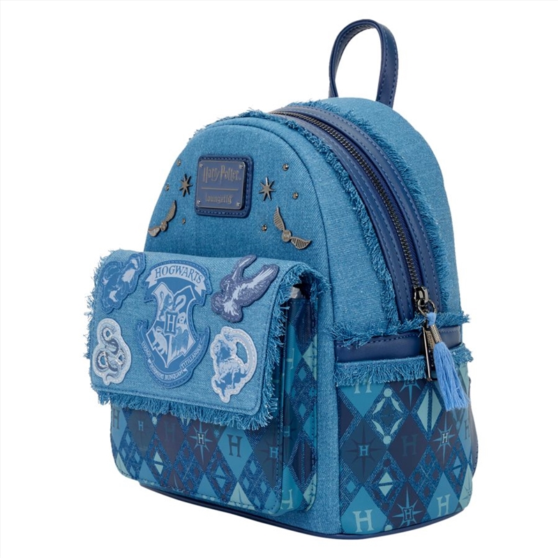 Loungefly Harry Potter - Denim Mini Backpack/Product Detail/Bags