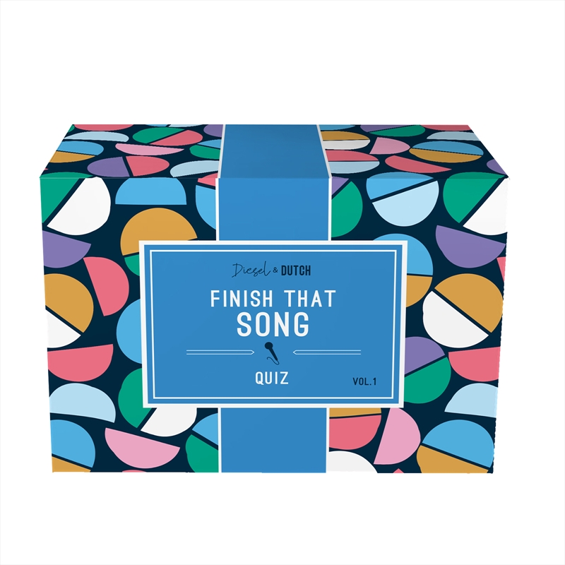 Finish That Song Trivia Box/Product Detail/Card Games