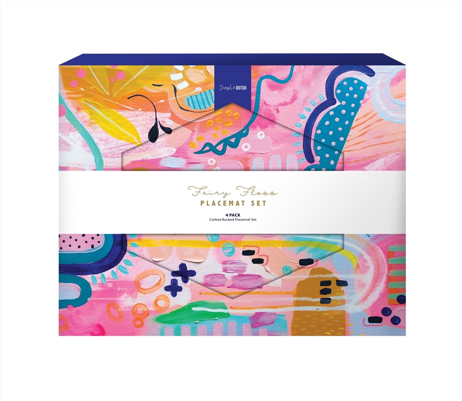 Fairy Floss Placemat Set 4/Product Detail/Diningware