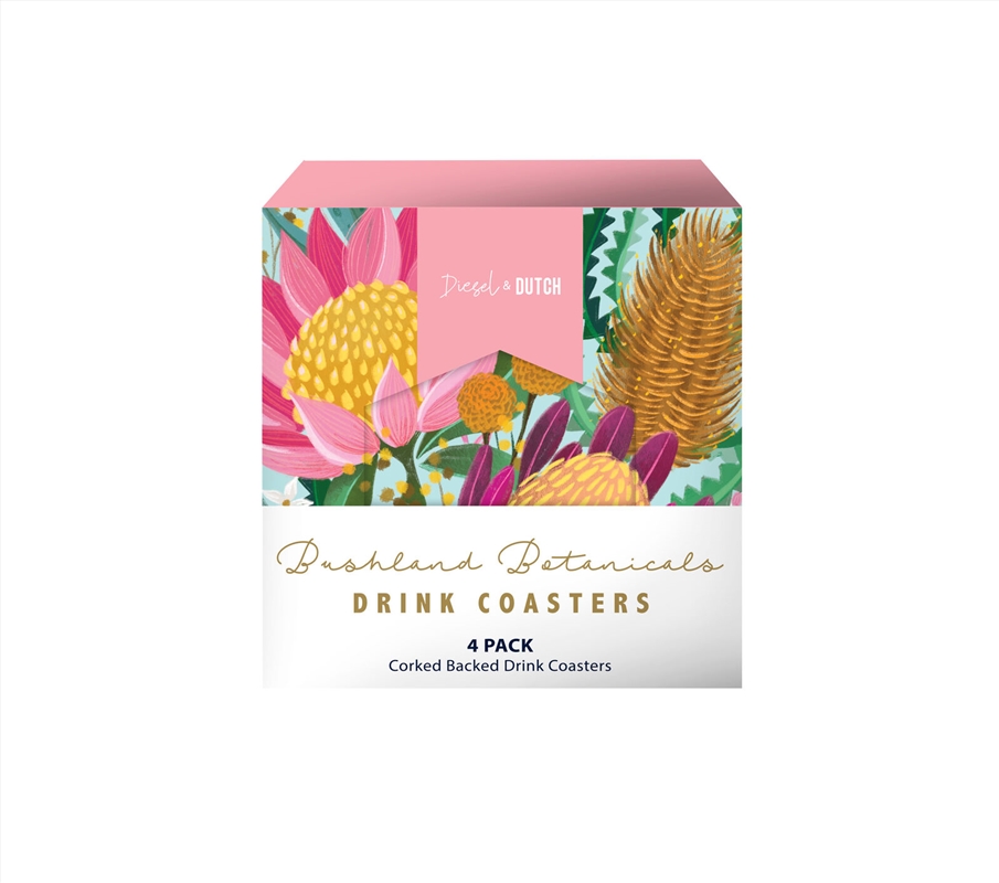 Botanical Bushland Drink Coaster Set 4/Product Detail/Drinkware