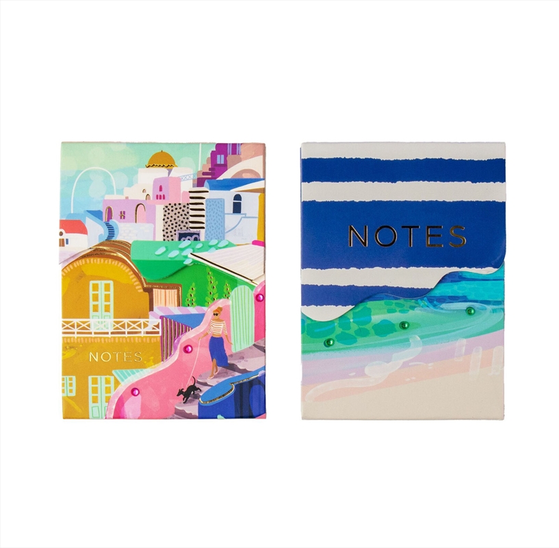 Amalfi Magnetic Pocket Notepad -  (ONE SENT AT RANDOM)/Product Detail/Stationery