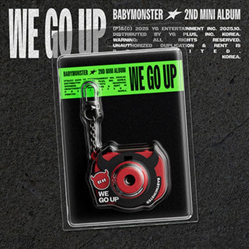 Babymonster - We Go Up 2nd Mini Album Mini Beam Keyring Ver/Product Detail/World