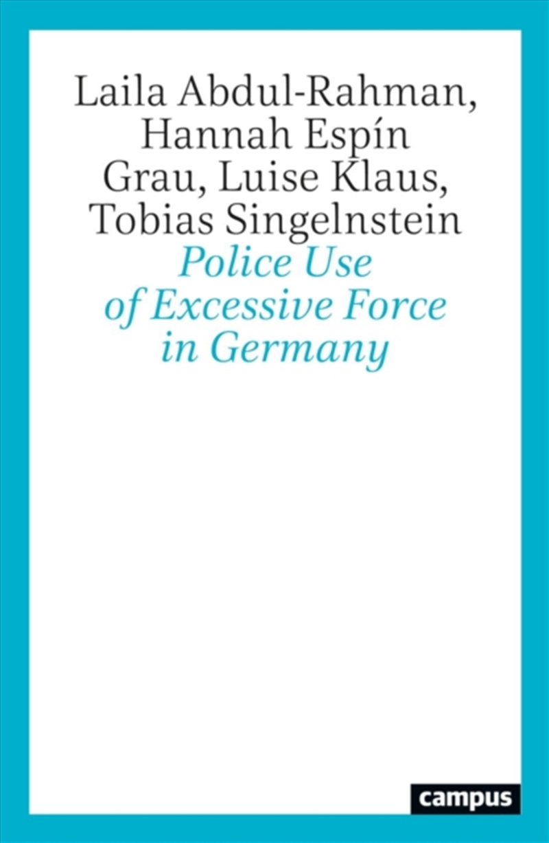 Police Use Of Excessive Force In Germany/Product Detail/Law