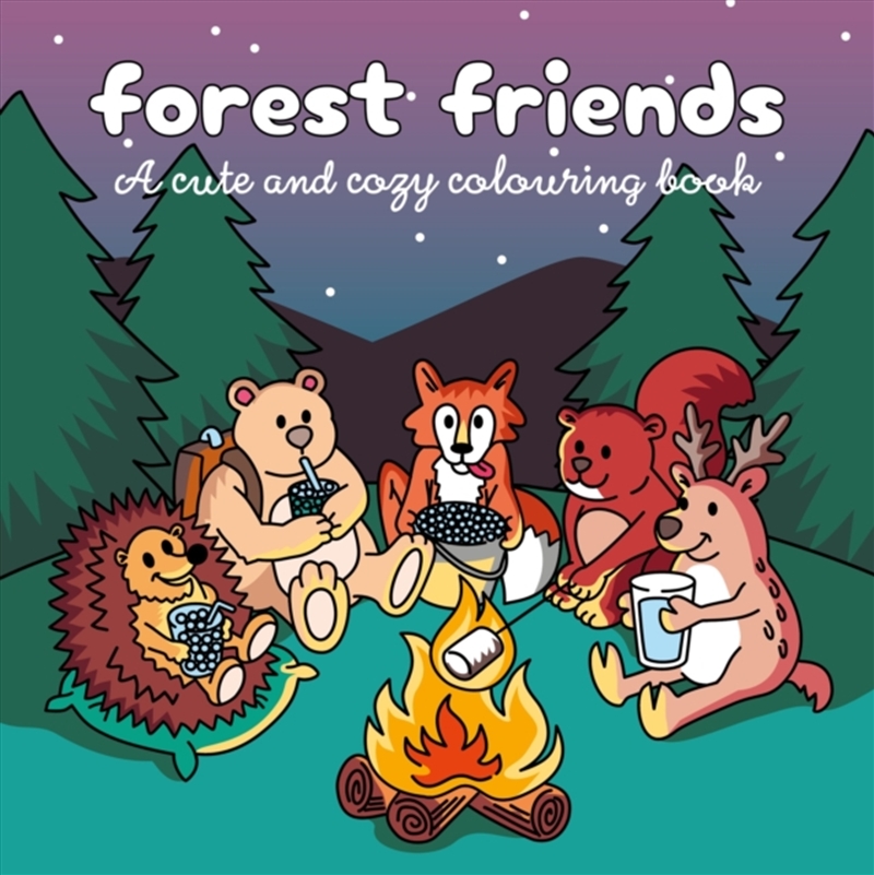 Forest Friends : A Cute And Cozy Colouring Book/Product Detail/Adults Colouring