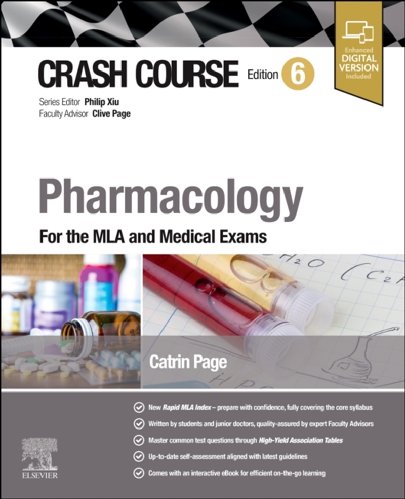 Crash Course Pharmacology : For The Mla And Medical Exams/Product Detail/Healthcare