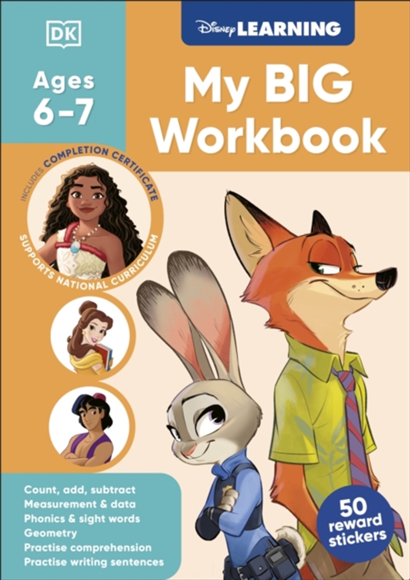 Disney Learning Big Workbook Ages 6-7 (Year 2)/Product Detail/Children