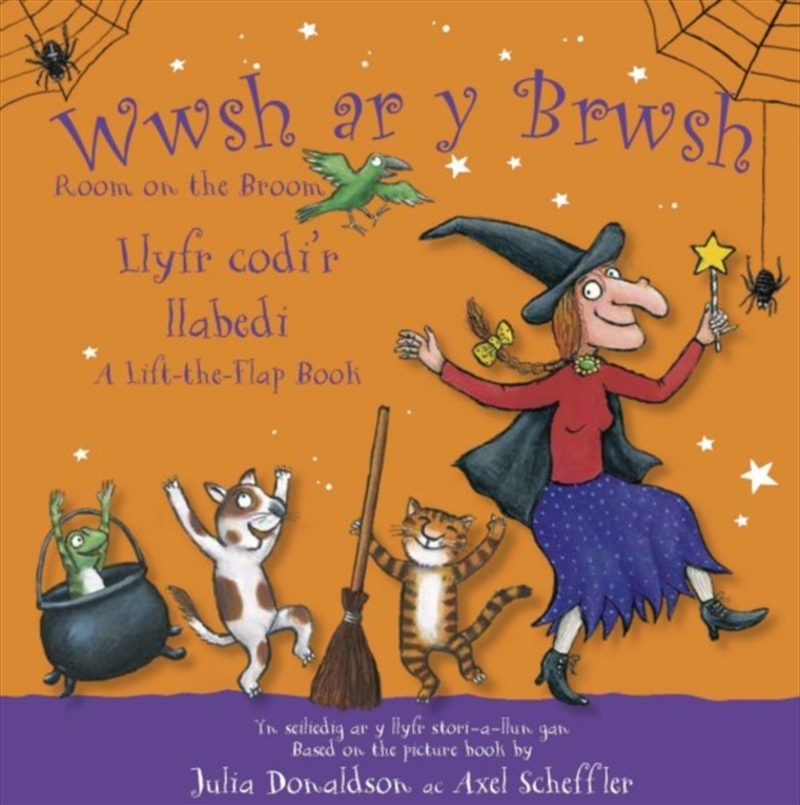 Wwsh Ar Y Brwsh - Llyfr Codi'R Llabedi / Room On The Broom - A Lift-The-Flap Book : Room On The Broo/Product Detail/Early Childhood Fiction Books