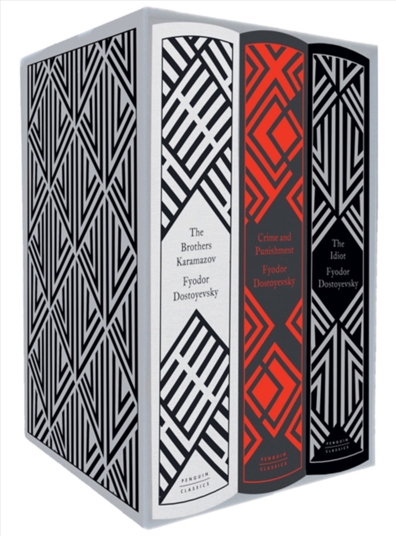 Fyodor Dostoyevsky Boxed Set: Crime And Punishment, The Idiot, The Brothers Karamazov/Product Detail/General Fiction Books