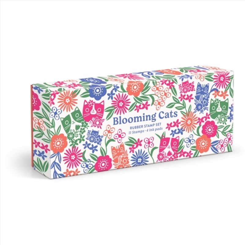Blooming Cats Rubber Stamp Set/Product Detail/Stationery