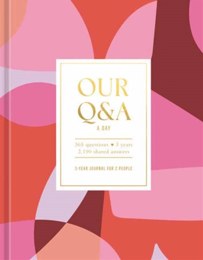 Our Q&A A Day (Hearts) : 3-Year Journal For 2 People/Product Detail/Notebooks & Journals