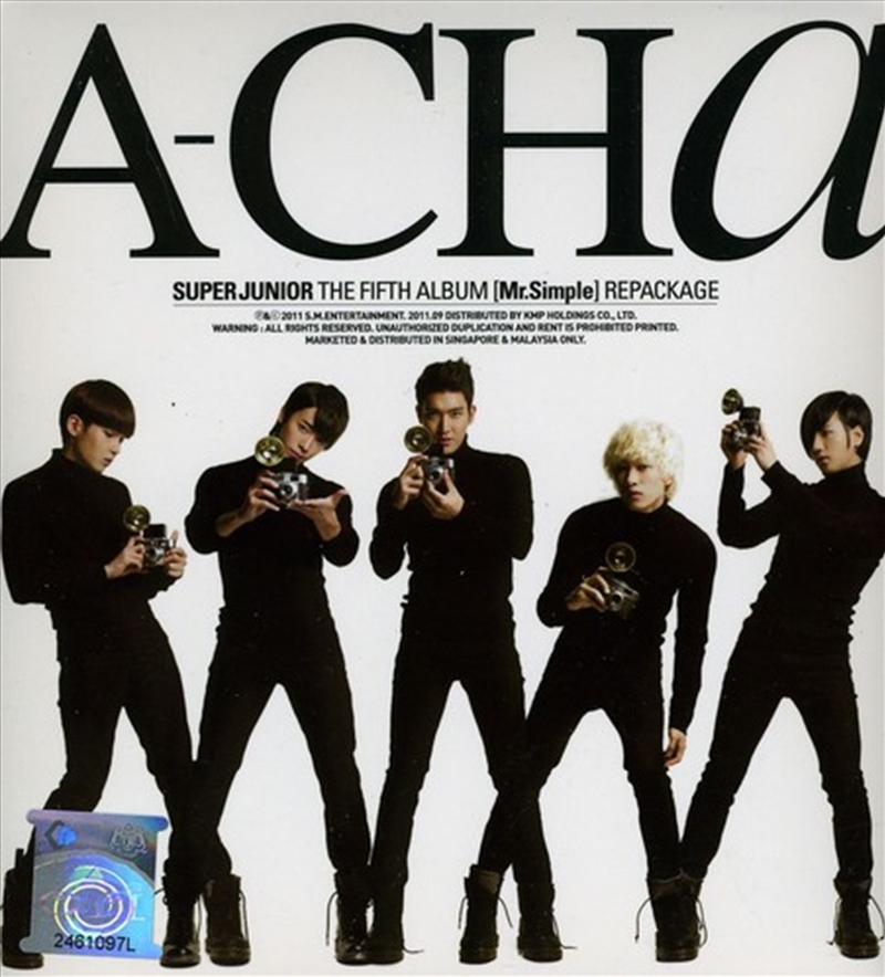 Super Junior Vol 5 - A-Cha/Product Detail/World