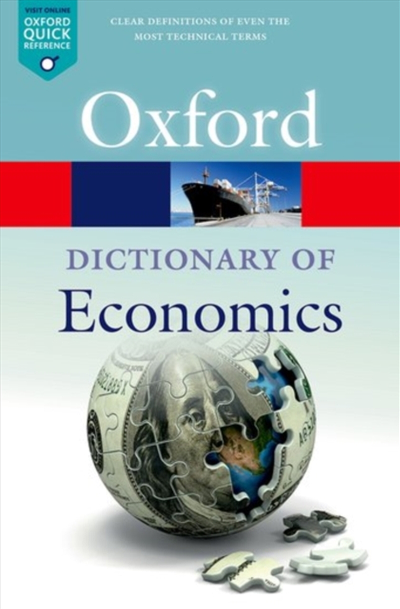 A Dictionary Of Economics/Product Detail/Business Leadership & Management