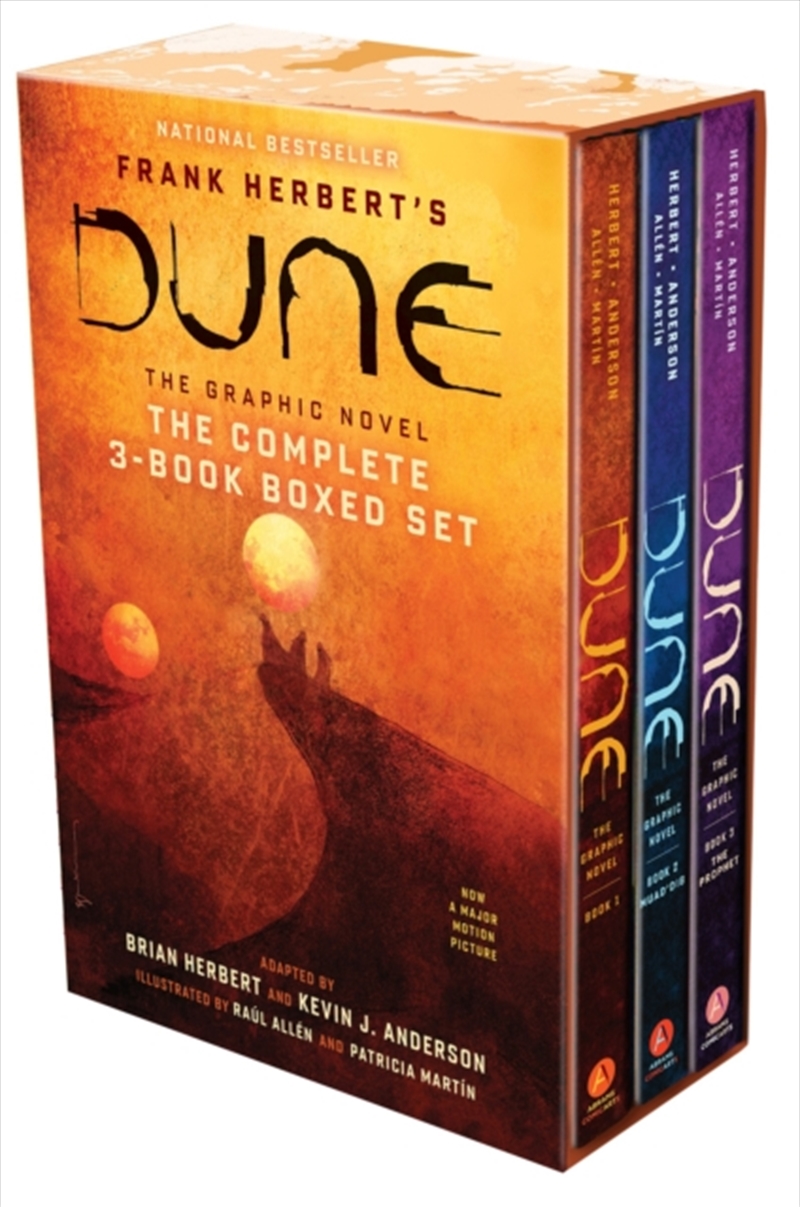 Dune: The Graphic Novel: The Complete 3-Book Boxed Set : Dune, Muad’Dib, And The Prophet/Product Detail/Graphic Novels
