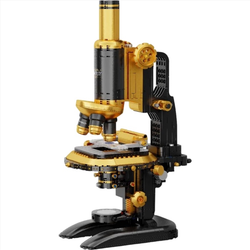 Retro Collection - 19th Century Microscope Replica Construction Set (1107pcs)/Product Detail/Figurines