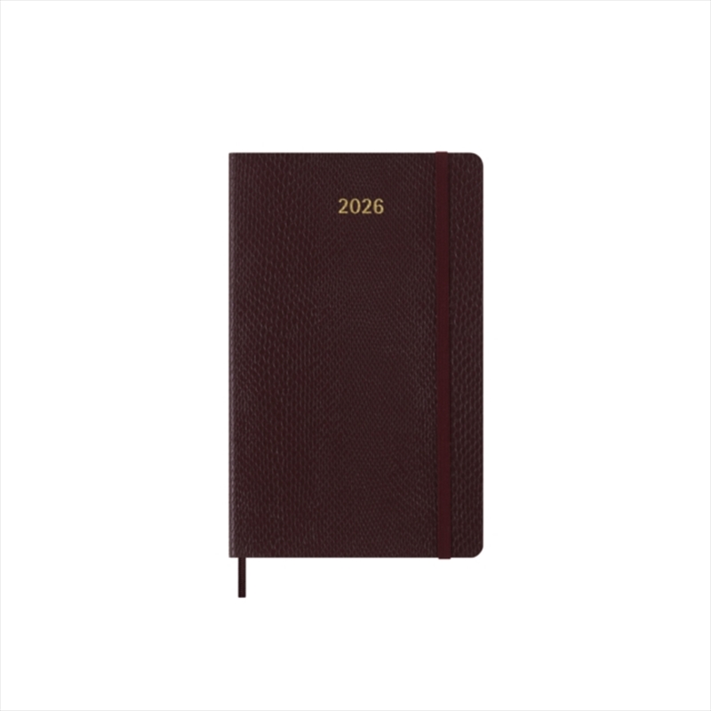Moleskine Precious & Ethical 2026 12-Month Weekly Large Hardcover Notebook In Box: Mamba Bordeaux/Product Detail/Calendars & Diaries