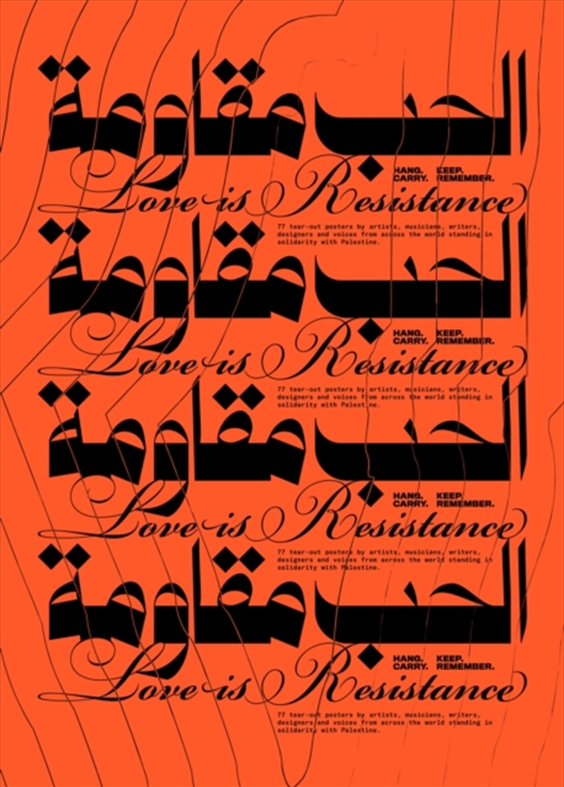 Love Is Resistance : 77 Tear-Out Posters For Palestine/Product Detail/Art