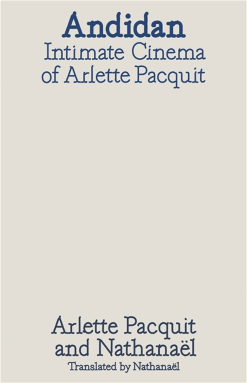 Andidan: Intimate Cinemas Of Arlette Pacquit/Product Detail/Media