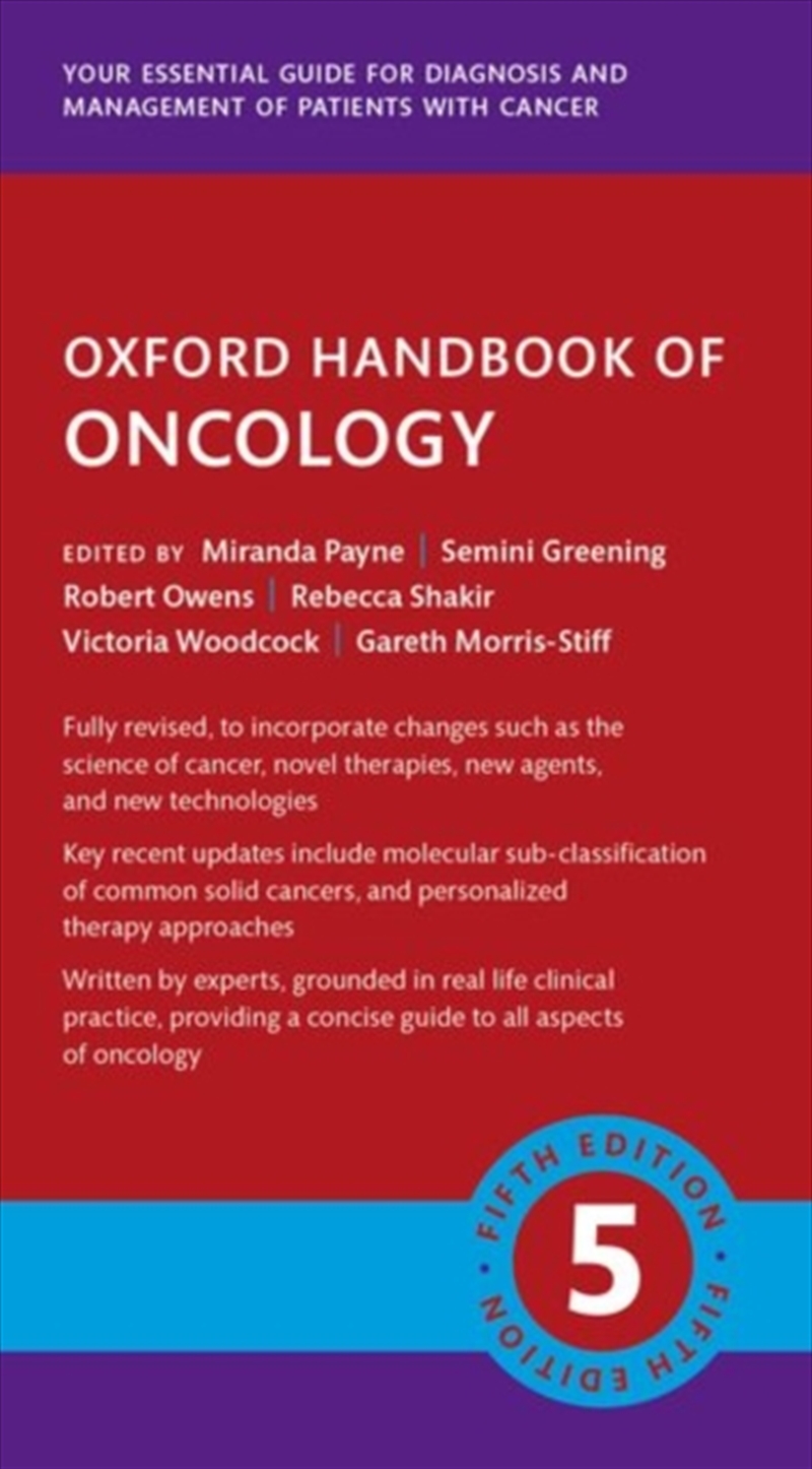 Oxford Handbook Of Oncology/Product Detail/Healthcare
