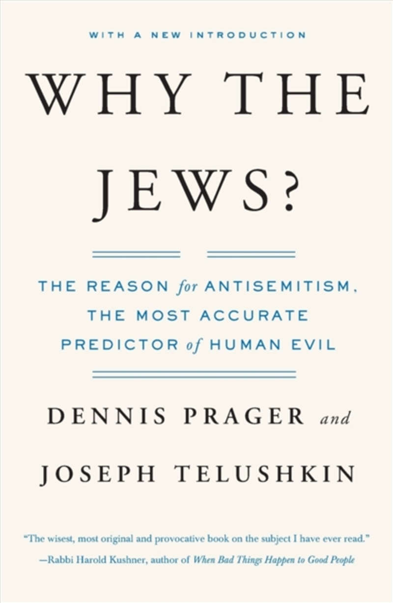 Why The Jews? : The Reason For Antisemitism/Product Detail/Religion & Beliefs