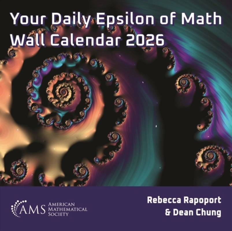 Your Daily Epsilon Of Math Wall Calendar 2026/Product Detail/Calendars & Diaries
