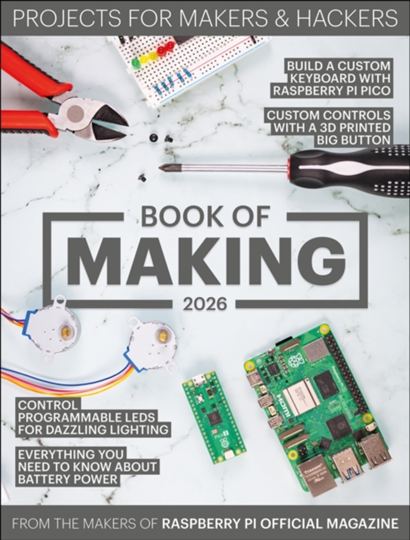 Book Of Making 2026 : Projects For Makers And Hackers/Product Detail/Reading