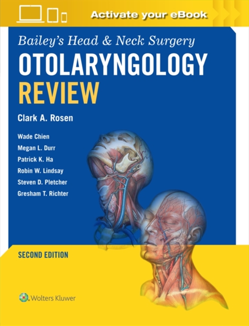 Bailey'S Head & Neck Surgery Otolaryngology Review: Print + Ebook With Multimedia/Product Detail/Healthcare