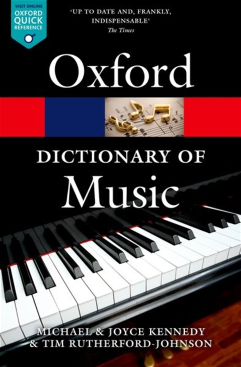The Oxford Dictionary Of Music/Product Detail/Media
