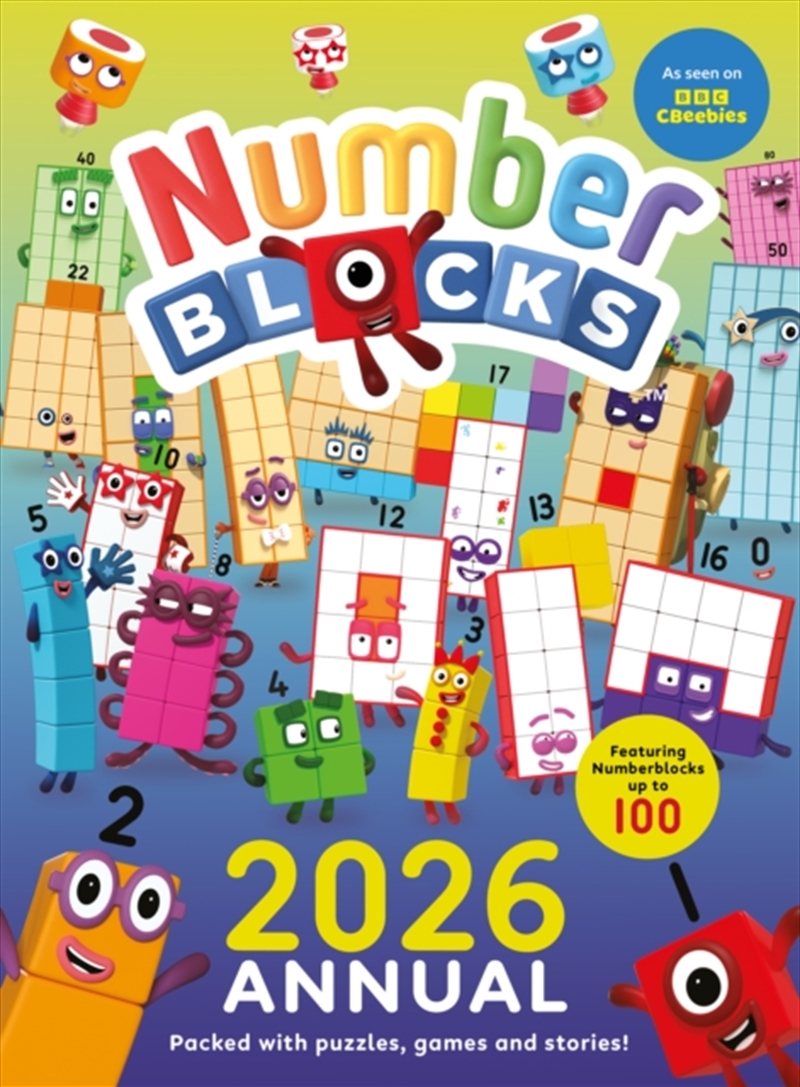Numberblocks Annual 2026/Product Detail/Kids Activity Books