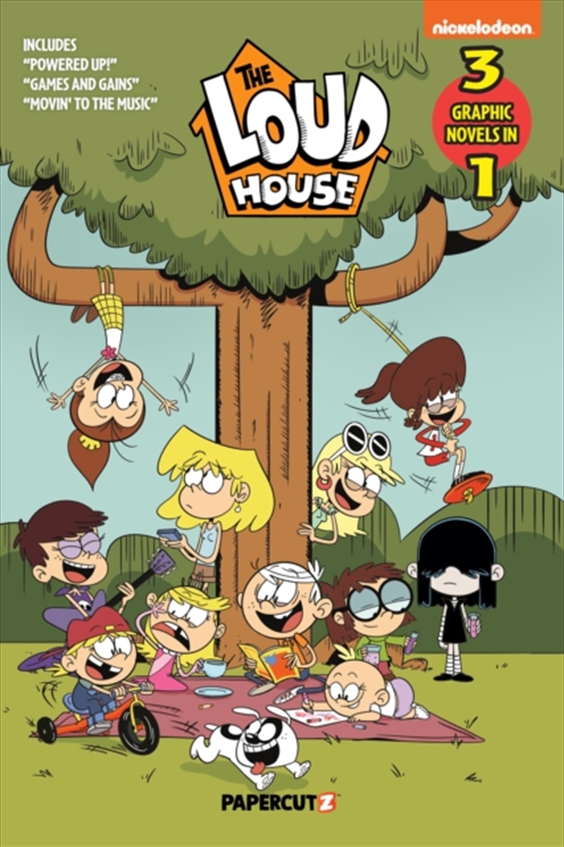 The Loud House 3-In-1 Vol. 8 : Includes 'Powered Up!,' 'Games And Gains,' And 'Movin' To The Music'/Product Detail/Graphic Novels