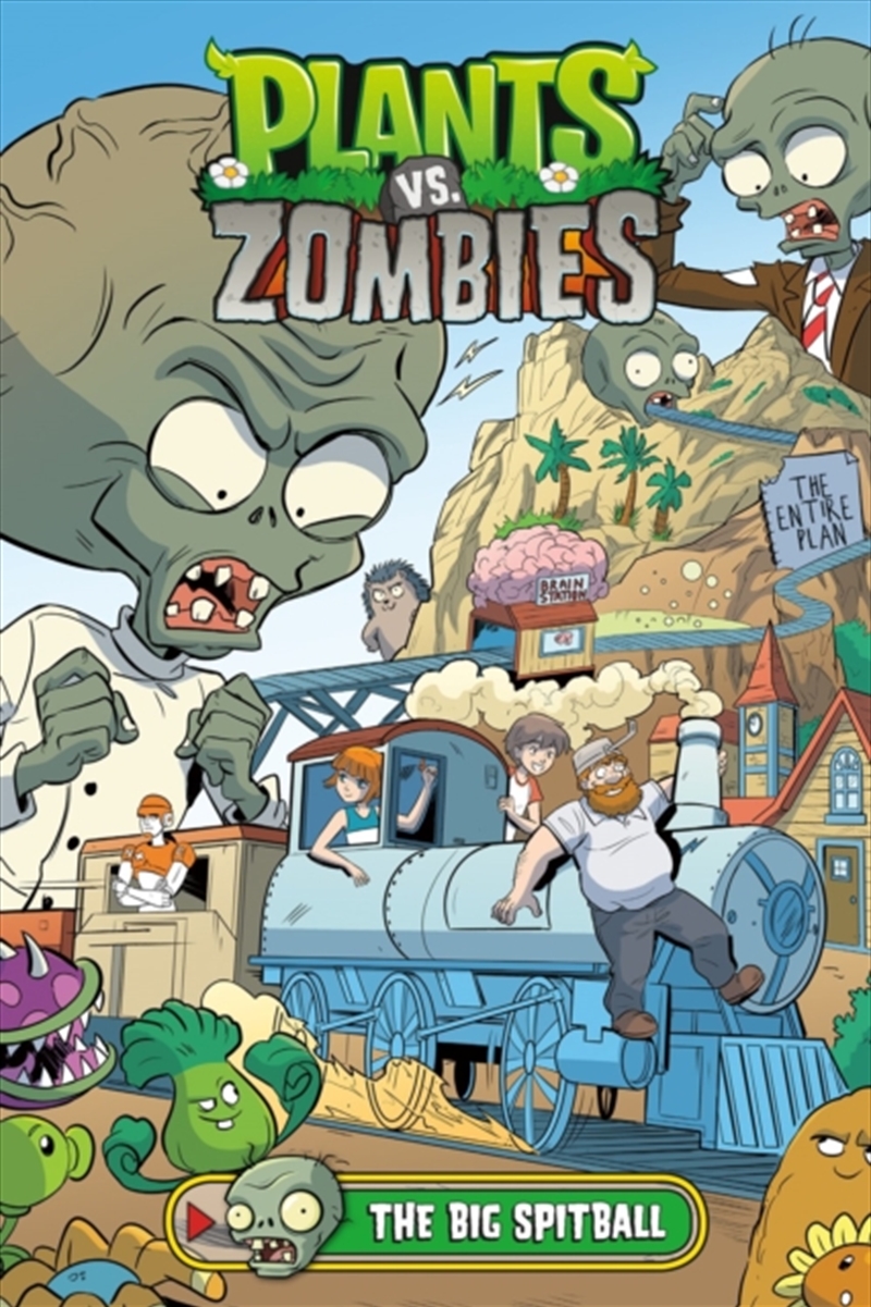 Plants Vs. Zombies Volume 24: The Big Spitball/Product Detail/Graphic Novels