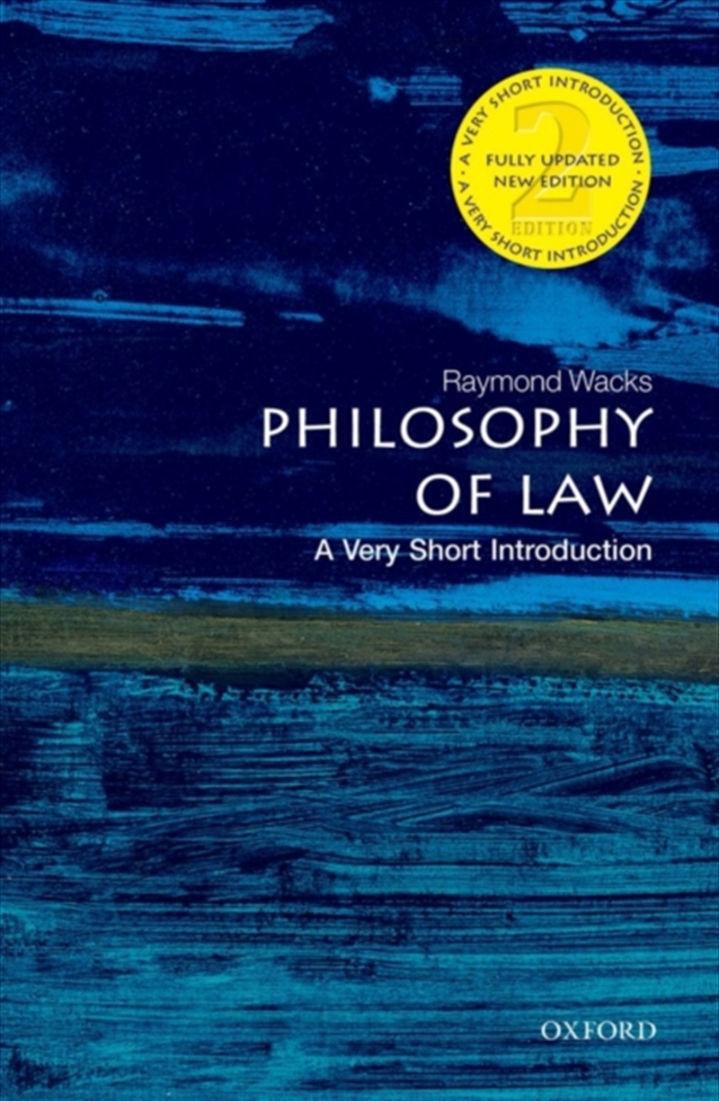 Philosophy Of Law : A Very Short Introduction/Product Detail/Law