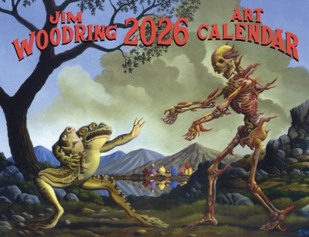 Jim Woodring 2026 Wall Calendar/Product Detail/Calendars & Diaries